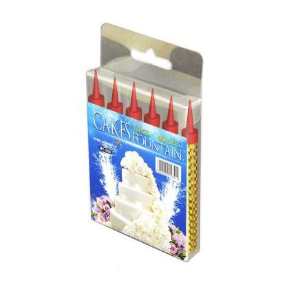Изображение для товара: Тортовые свечи CAKES FOUNTAN  MF-006 4/45/6