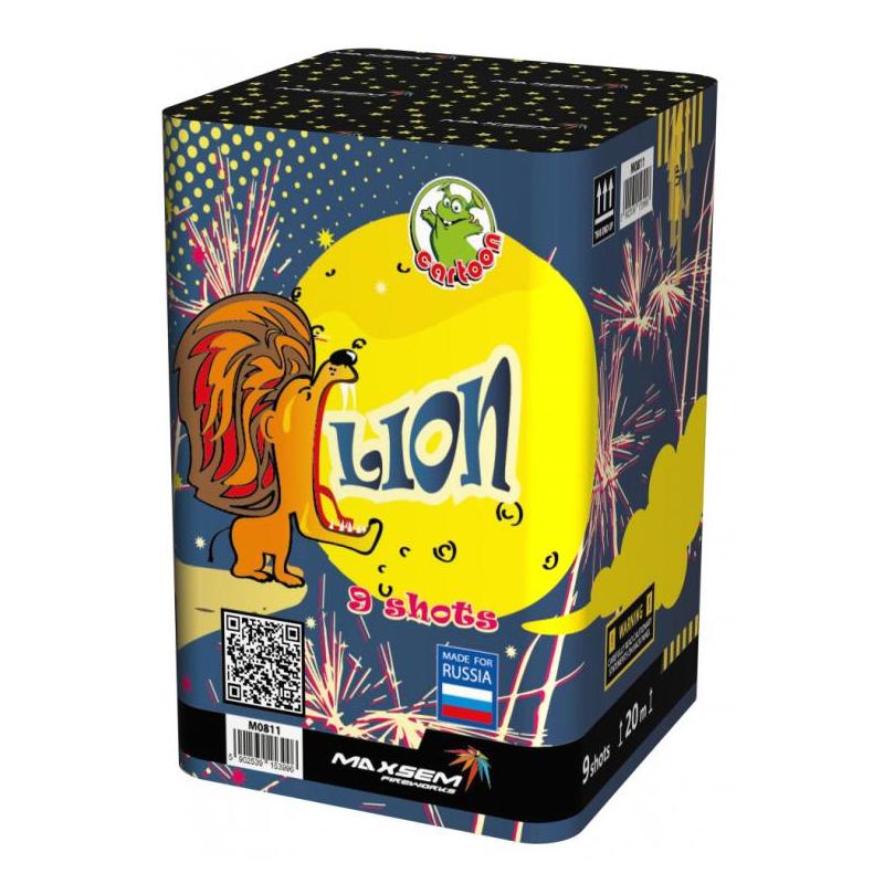 Батарея салюта LION M0811 (0,8"х9)