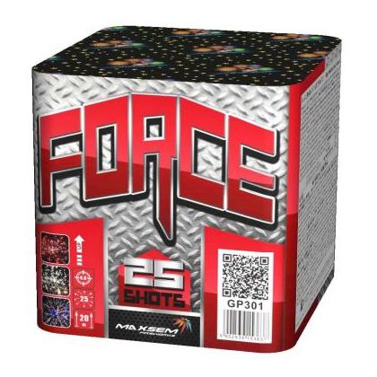 Изображение для товара: Батарея салюта FORCE GP301  (0,6"х25)