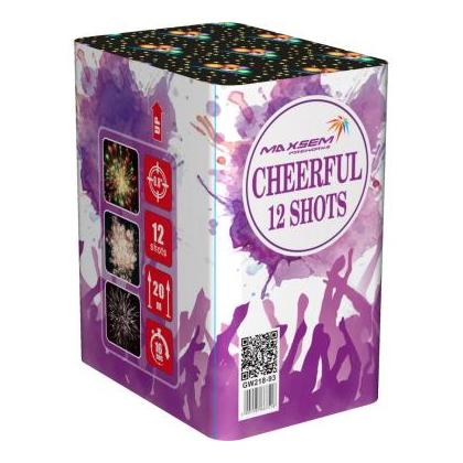 Изображение для товара: Батарея салюта CHEERFUL GW218-93  (0,8"х12)