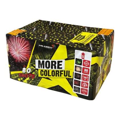Изображение для товара: Батарея салюта More Colorful MC122  (0,8"х80)