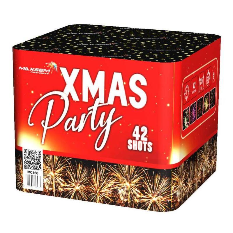 Батарея салюта XMAS PARTY MC160 (1"х42)
