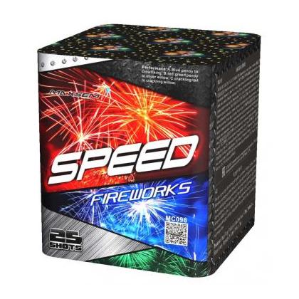 Изображение для товара: Батарея салюта SPEED FIREWORKS MC098 (1,2"х25)