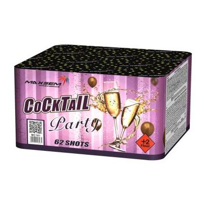 Изображение для товара: Батарея салюта COCKTAIL PARTY MC161 (0,8",1,0",1,2"х62)