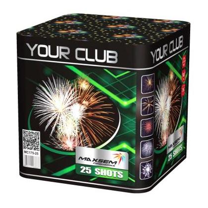 Изображение для товара: Батарея салюта YOUR CLUB MC175-25 (1,75"х25)