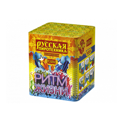 Изображение для товара: Батареи салютов Ритм жизни РС6310 (0,8"х16)