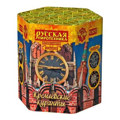 Изображение для товара: Батарея салюта "Кремлевские куранты" РС8071 (1,1"х19)