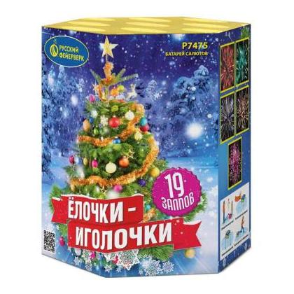 Изображение для товара: Батарея салютов "Елочки-Иголочки" Р7475 (1"х19)