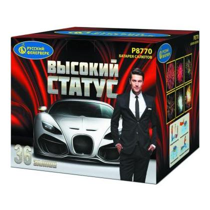 Изображение для товара: Батарея салютов "Высокий статус" Р8770 (2"х36)